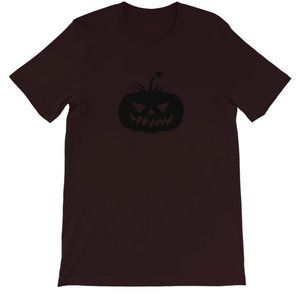 Jack'O Lantern Short Sleeve Unisex - Oxblood